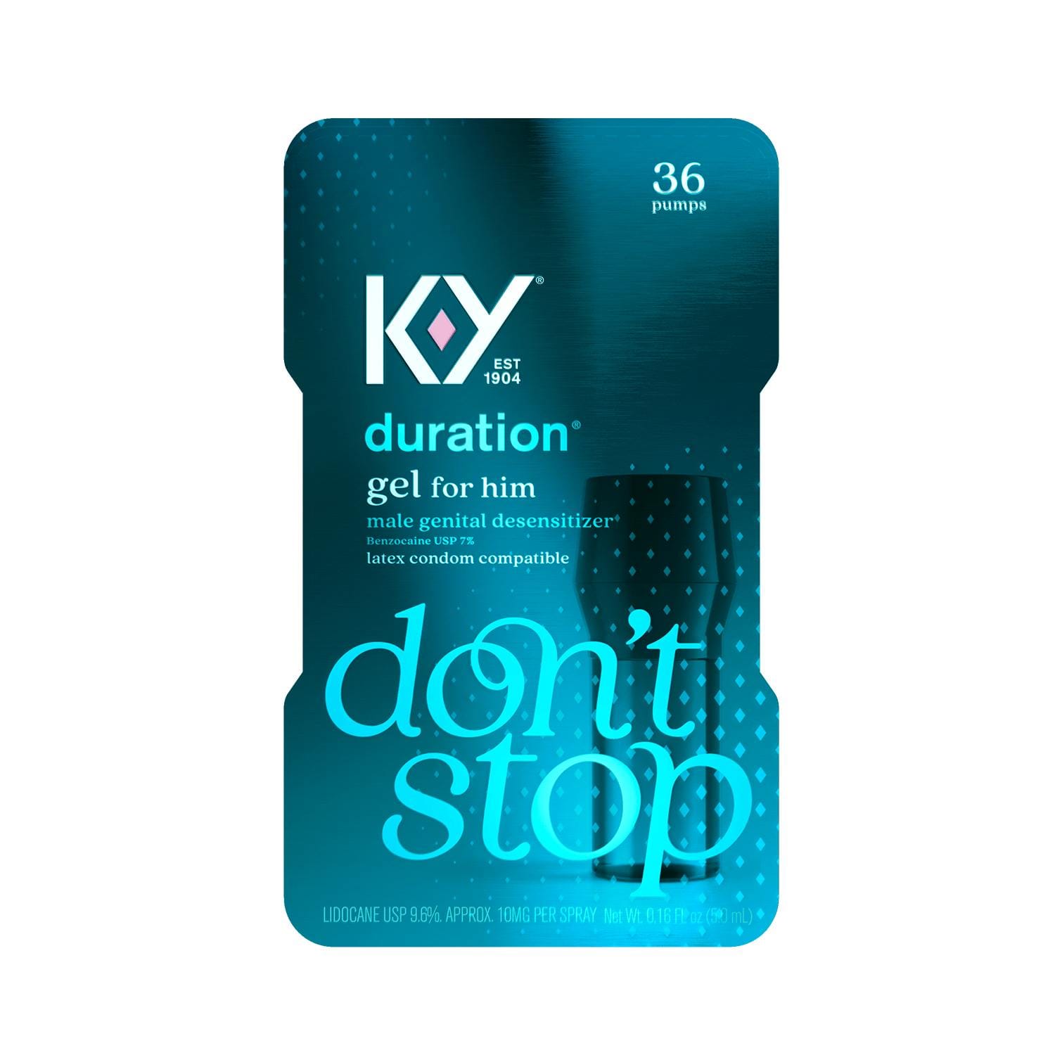 K Y Duration Men s Desensitizing Gel K Y USA